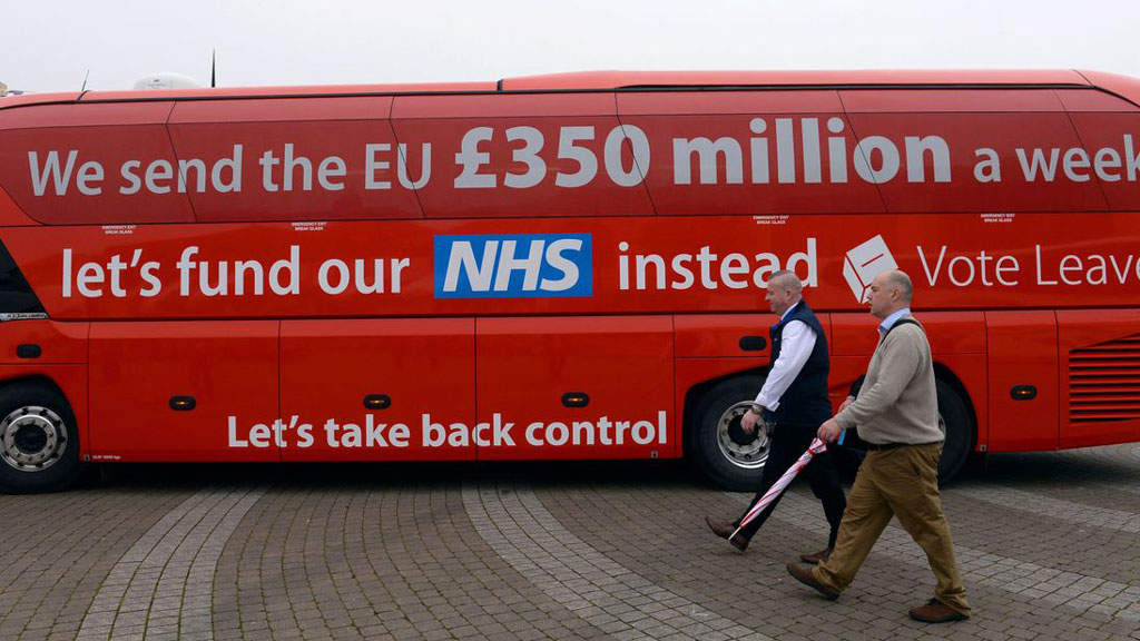 Brexit autobuss