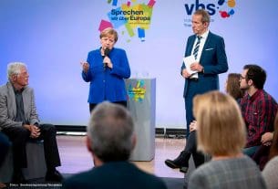 Die Kanzlerin Merkel