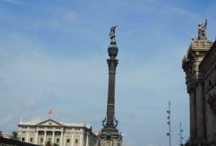 Piemineklis K. Kolumbam Barselonā