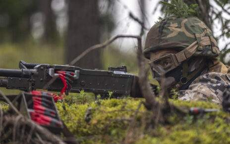 Latgales karavīri un zemessargi mācībās 'Namejs'