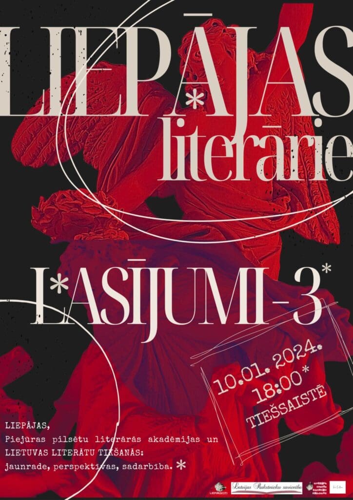 Piejūras pilsētu literārā akadēmijas (PPLA) literārie lasījumi